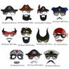 Halloween Glasses Funny Beard Glasses Skull Pirate Navy Cosplay Costume Festival Party Decoration Accessories Unisex