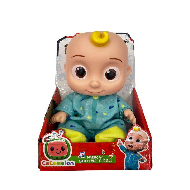 

Delightful Cocomelon Jj Music Toy With Soft Vinyl Body Ideal For Kids Gift Green-20cm/8in