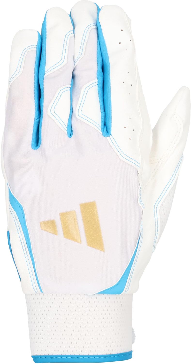 

adidas Baseball Fielding Size Blue LHM LBG604A Glove, 41, White/Sky (1122)