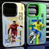 Football Player IPhone 17 Pro Phone Case 16/15/14/13 Laser Case 12 Apple 11Xs Max Hard Pro Ma