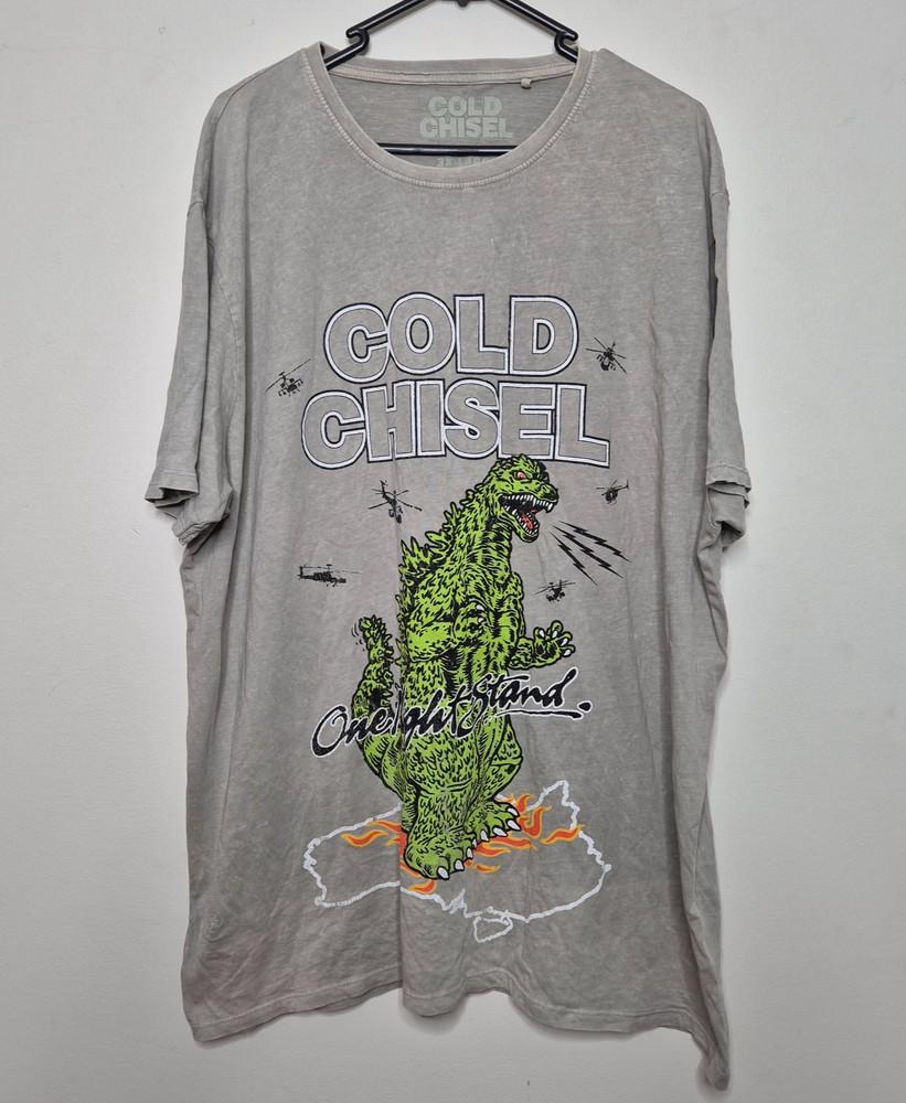 

Cold Chisel One Night Stand TShirt Tee Size 3XL Australian Rock Band Music 2023 Unisex T-Shirt XXXXL