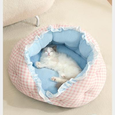 Katt Sovande Katthåla Fyra Säsonger Universell Husdjursbädd Hundmatta Soffa Prinsessäng Husdjursartiklar Hundkoja