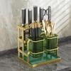 Utensil Holder Draining Chopstick Cage, Multifunctional Storage Cutlery Organizer, Tableware Stand