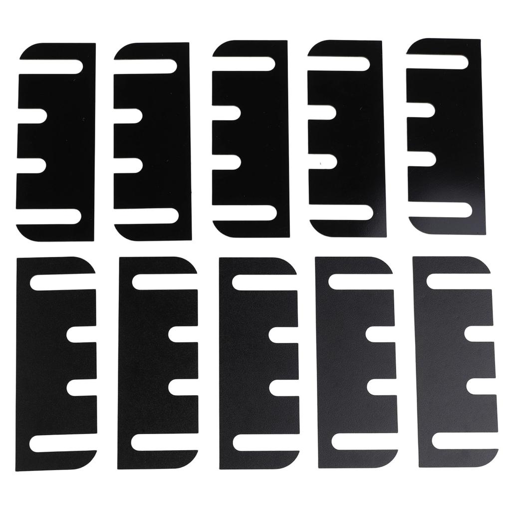 10 Pieces For Door Hinge Shims for Repair Kit 4 Inch for Filling For Door Gaps and Adjusting For Door Position Accurately