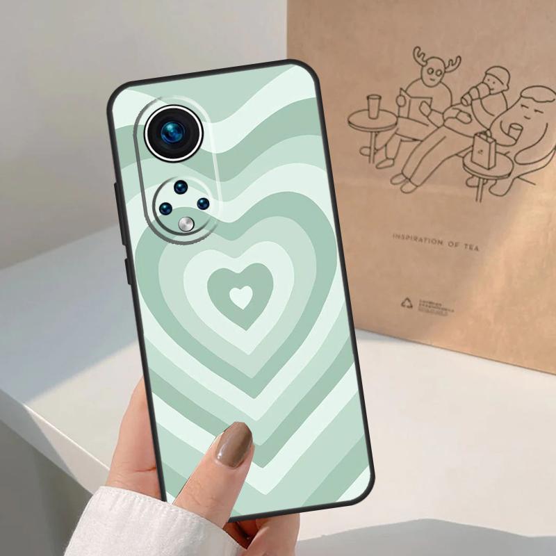 Colorful Heart Circle Love For Honor Magic 8 5 6 7 Pro Case For Honor 400 200 Lite 50 70 90 X8c X8b X9a X9b X9c X9d Win