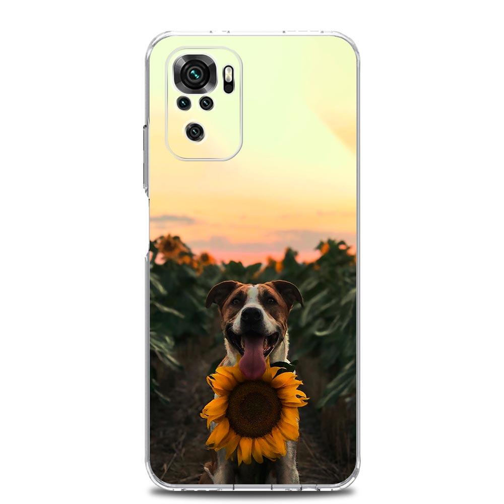 Phone Case For Xiaomi Redmi Note 15 14 13 12 4G 10 11 Pro Plus 5G 14C 13C 12C 10C TPU Cover Pretty Sunflower Flower Summer