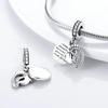 Familien Fußabdruck Perlen Kupfer Original Perlen Passend für Original Charms Armband Perlen Schmuck Geschenke Für Frauen