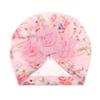 Roztomilý Sweety Dětský Opalovací krém Dětský Květinový Turban Klobouk Elastická Květinová Čelenka Mašle Vlasová čelenka Čepice