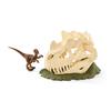 Schleich Giant Dinosaur Skeleton Trap Figure 42348