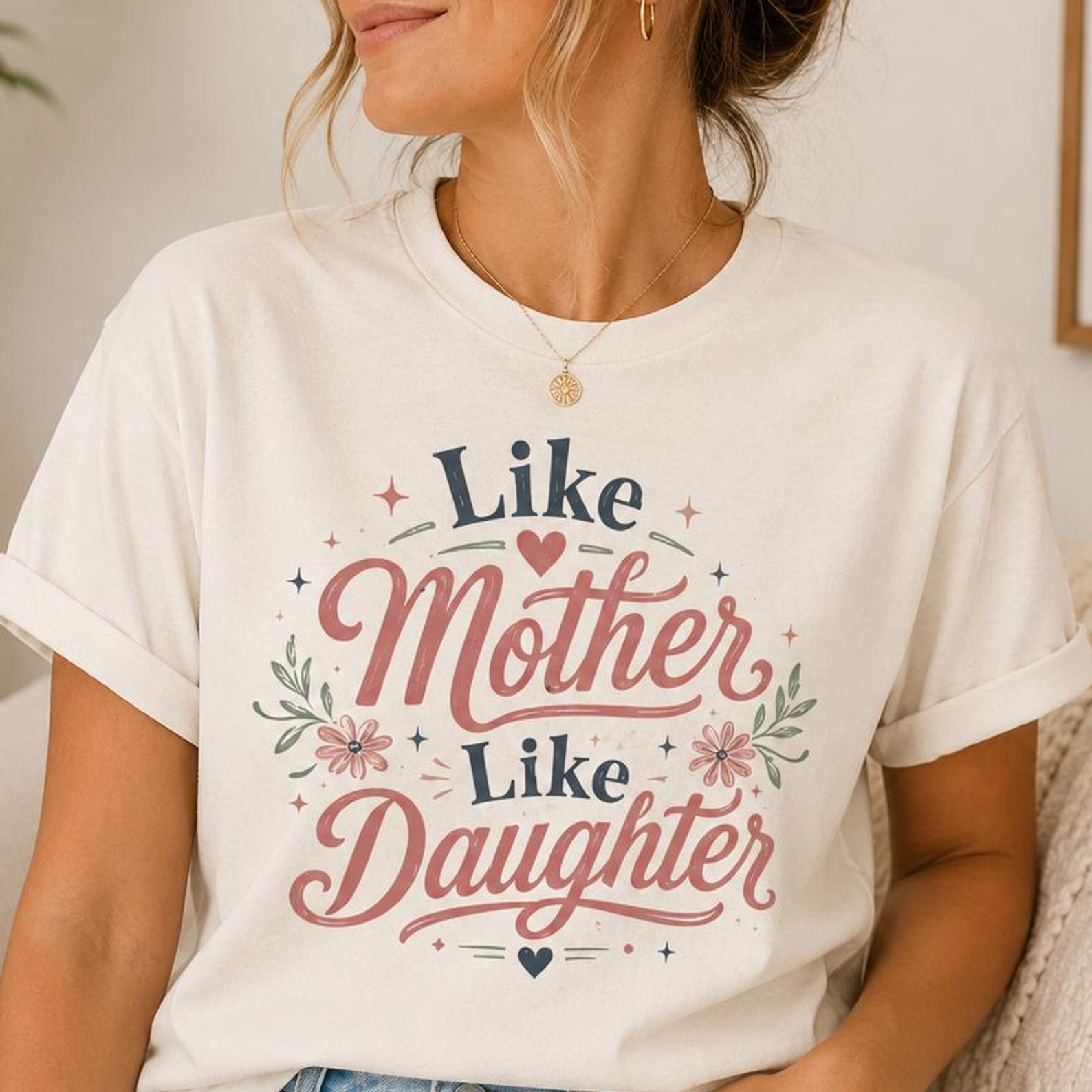 Like Mother Like Daughter Shirt, Matching Mom Daughter Tee, Cute Family Shirt, Mother Daughter Gift Shirt, Cute Mom Life Shirt S