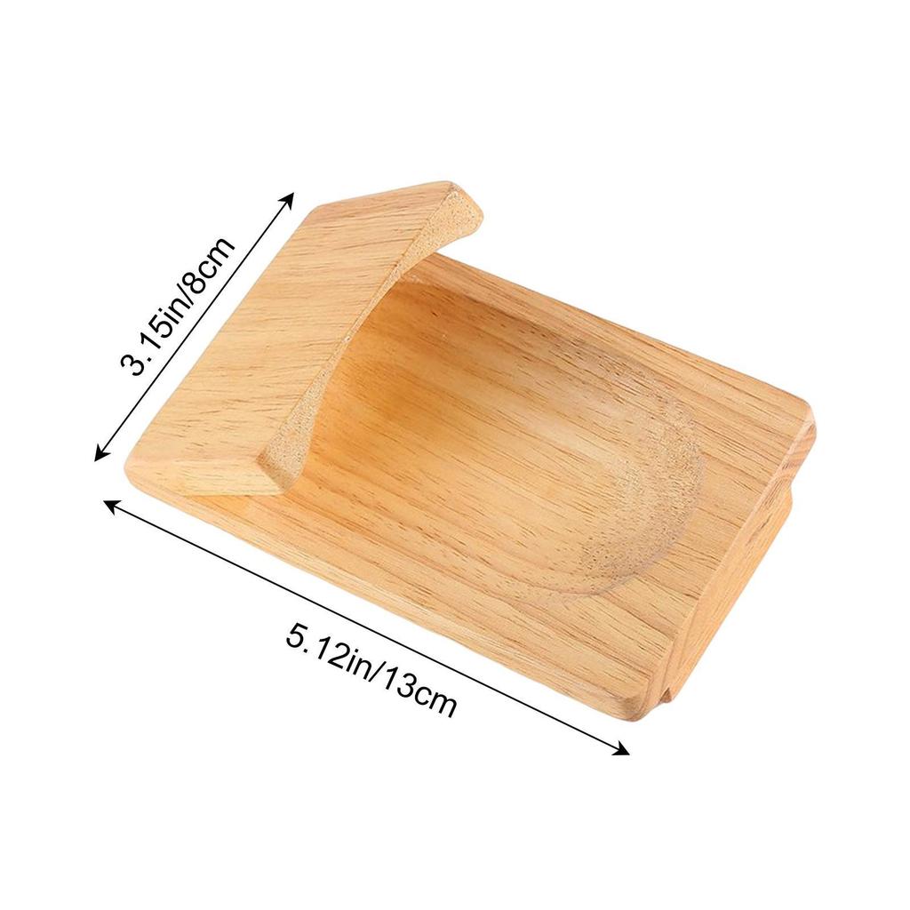 Wooden Shucking Clamp, Holder, Seafood Clamp Holder Tool, Kitchen Gadgets, Shellfish Clam Tray Eat