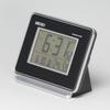 Seiko Clock Alarm Humidity SQ767K SEIKO Clock, Radio-Controlled, Digital, 2-Channel Alarm, Calendar, Temperature, Display, Black,