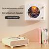 Vintage Wireless Speaker with Ambient Light, Rotating Record Player, Long Battery Life & Superior Sound Quality