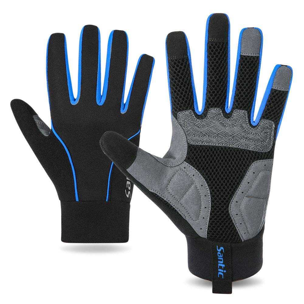

Santic Winter Cycling Gloves - Cold and Windproof Smartphone Gloves for Men and Women