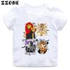 The Lion King Simba Halloween Print Cartoon Kids T-Shirts Cute Girls Clothes Baby Boys Short Sleeve Summer Children Tops