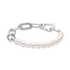 Pulseira Personalizada Me Mix And Match Pulseiras Femininas Prata Branca Pérola de Água Doce 599694C01