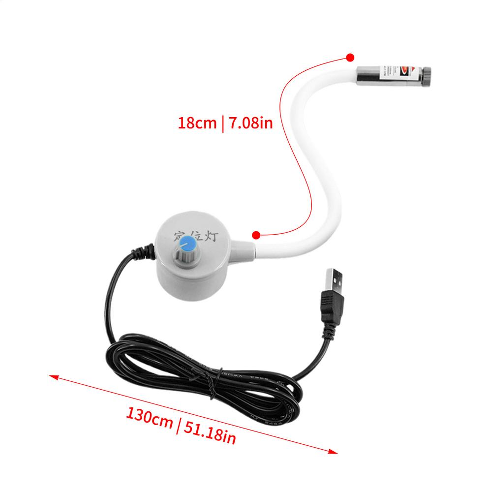 Light For Sewing Machine Adjustable Alignment Tool 360 Degree Positioning Magnetic Sewing Machine Positioning Light For Quilting