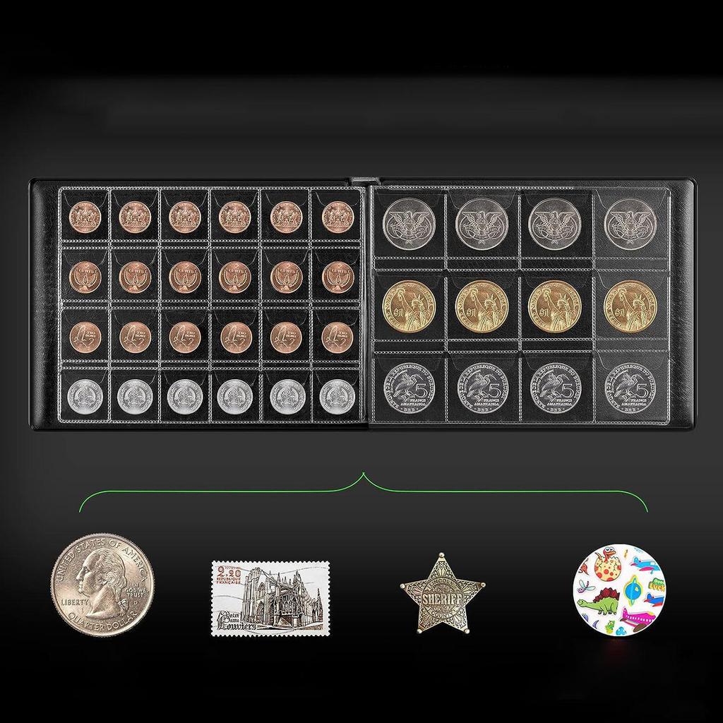 312 Cards, 300 Cards, Pvc, Environmental Protection Combination Inner Page, Copper Coin Ancient Coin Collection, Coin, Coin Collection