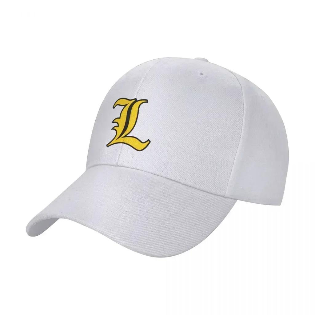 Lucifer L Logo Gold Baseball Cap Foam Party Hat Luxury Man Hat Black For Women Mens