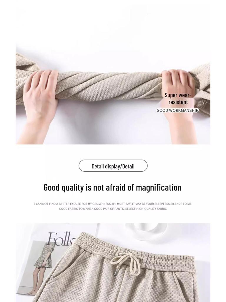 Petite Women's Straight-Leg & Wide-Leg High-Waisted Pants (145cm) - Spring/Autumn Collection