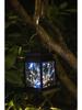 Solar Mini Lantern: Outdoor Courtyard Atmosphere Light with LED Beads - Portable Garden Hanging Candle Light