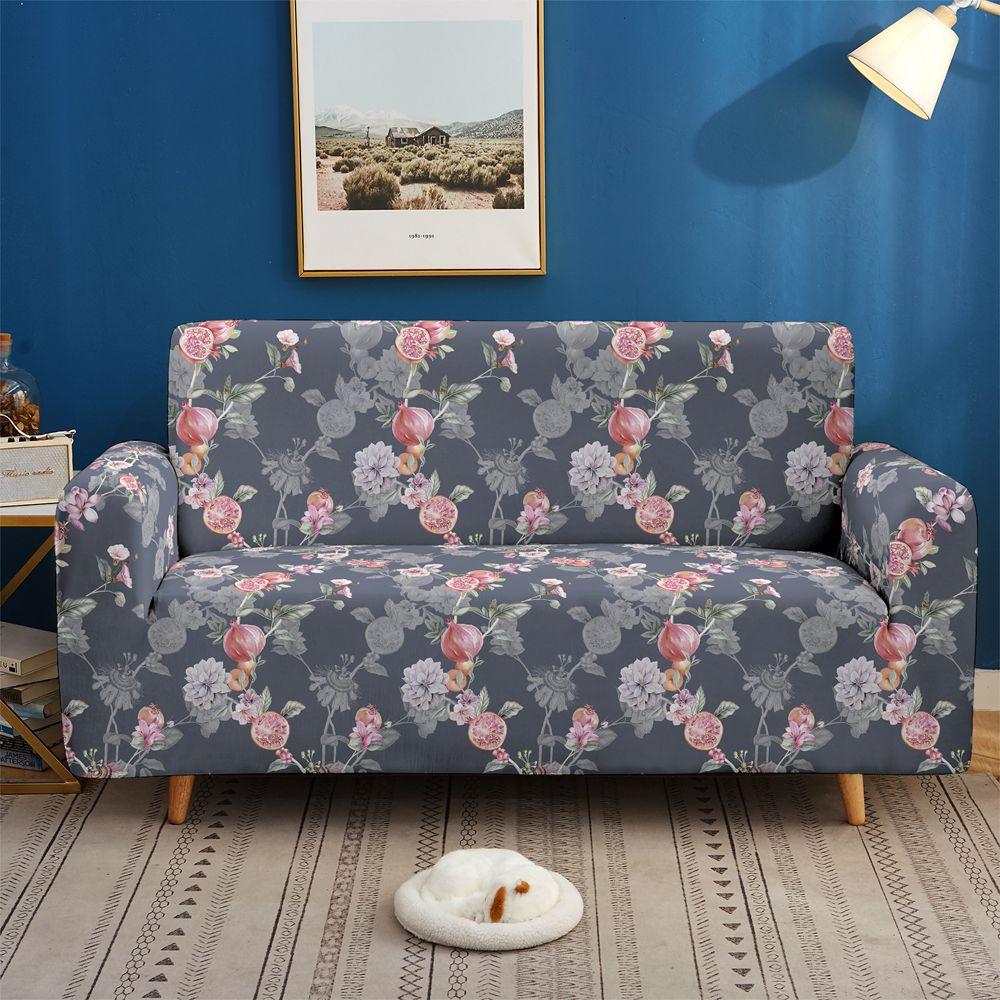 Flower Dustproof And Non-Slip Elastic Sofa Cover Pad Universal All-Inclusive Supply Multi-Color Magic Cover