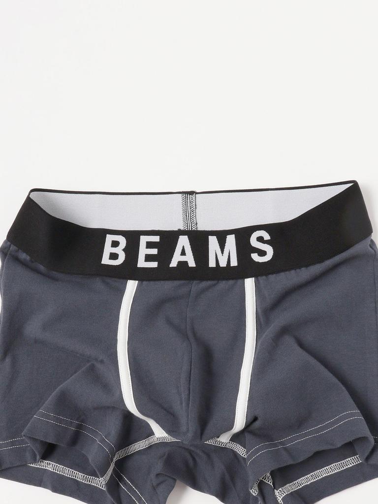 Beams Piping Boxer 11490038900 Men's Shorts, INK_NAVY, Medium,