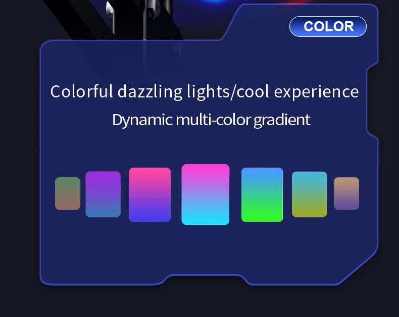 RGB USB Desktop Microphone for Live Streaming and Recording