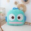 Cuscino Peluche Sanrio Hangyodon con Design Ricamato per Arredo Salotto e Camera da Letto