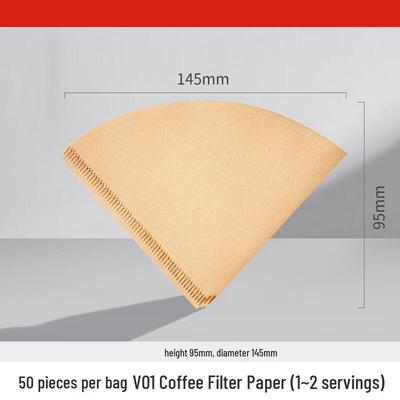 Shangqi Fächerförmiges Tropfkaffee-Filterpapier