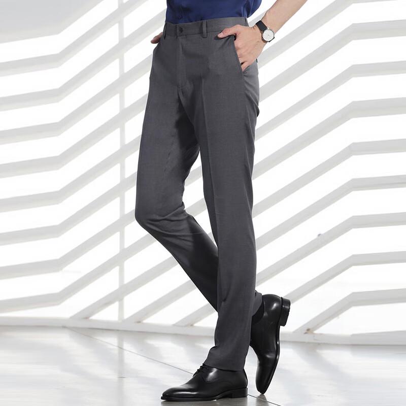 Men s Lightweight Stretch Business Casual Trousers 40