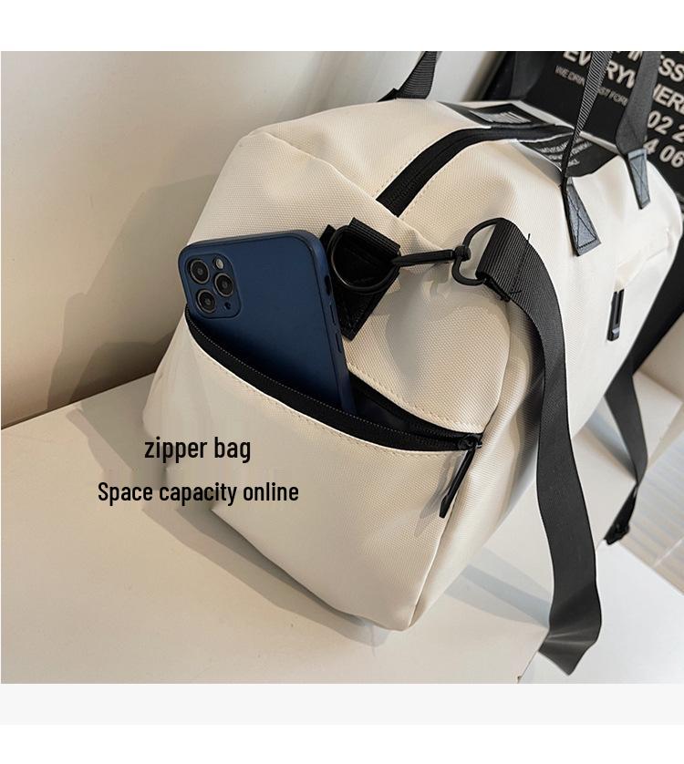 Unisex Large Capacity Travel & Fitness Bag with Dry-Wet Separation