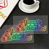 1pc Original Amante De La Velocidad Motorcycle Sticker for Motorcycle Fairing Tailbox Car Body Scooter Waterproof Vinyl Decals