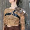 Soft Practical Faux Furs Wrap Theater Performances Shawl For Cosplay Costumes Cold Weather Outfits And Travel Use