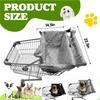 Portable Pet Stroller Cushion Cover Waterproof Shopping Cart Pet Cover  Grocery Cart