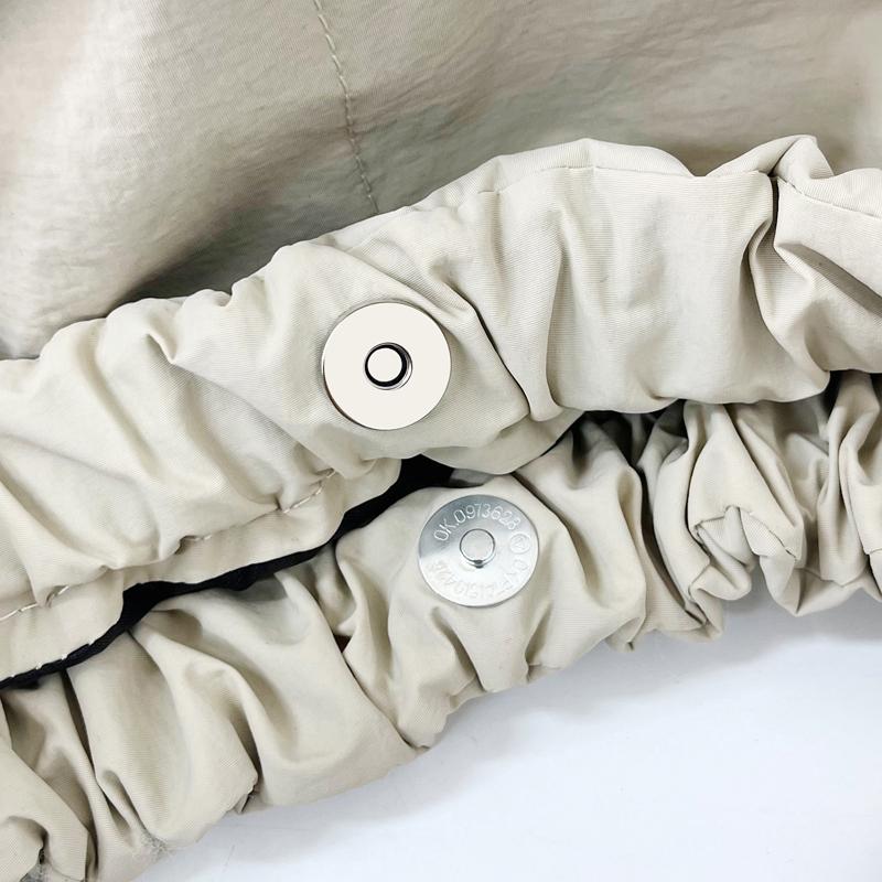 Large Capacity Crossbody Bag Women's Pleated Lightweight Shoulder Bag Underarm Bag