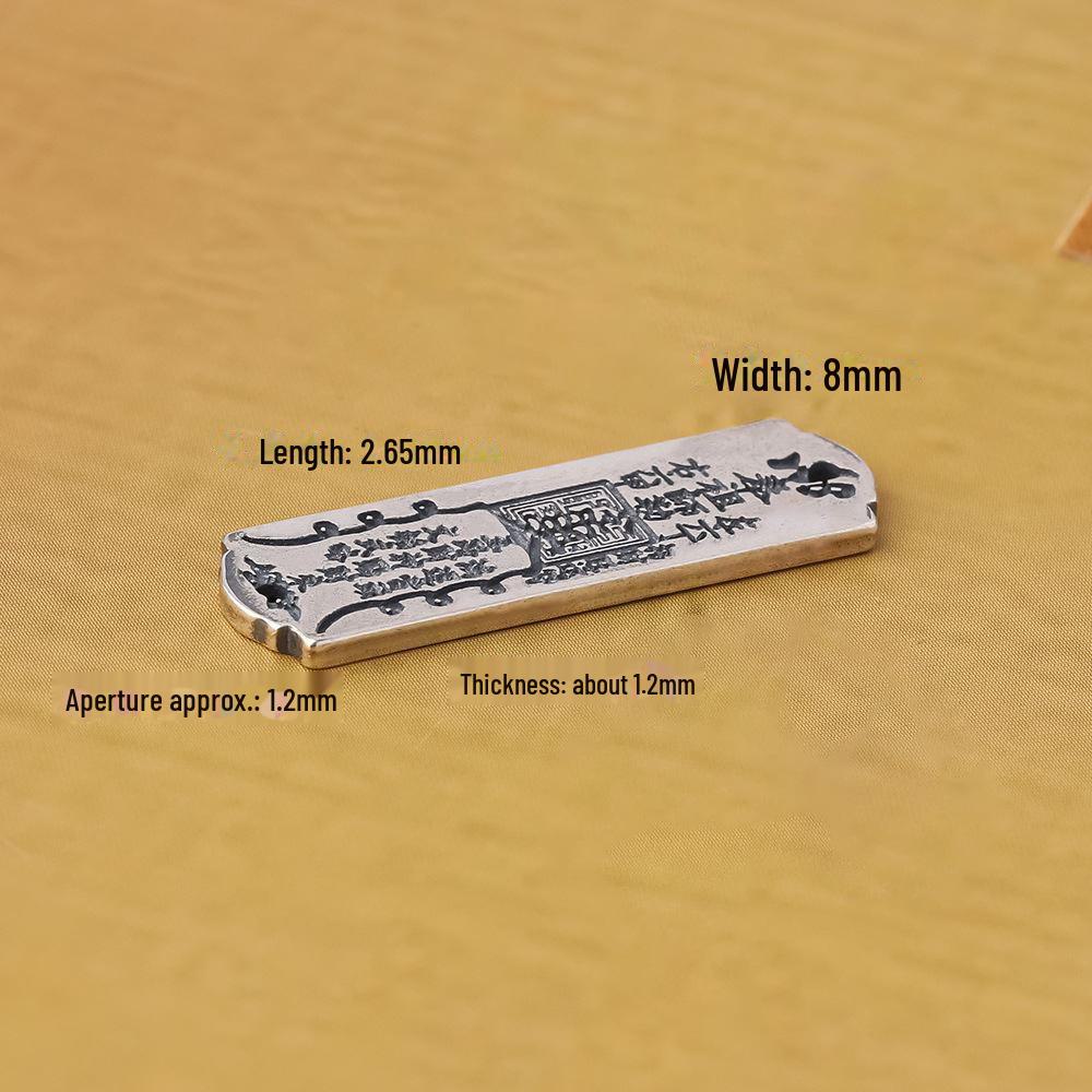 Ciondolo Premium Cinque Vie Dio della Ricchezza: Accessori per Estensione Bracciale e Collana Fai da Te