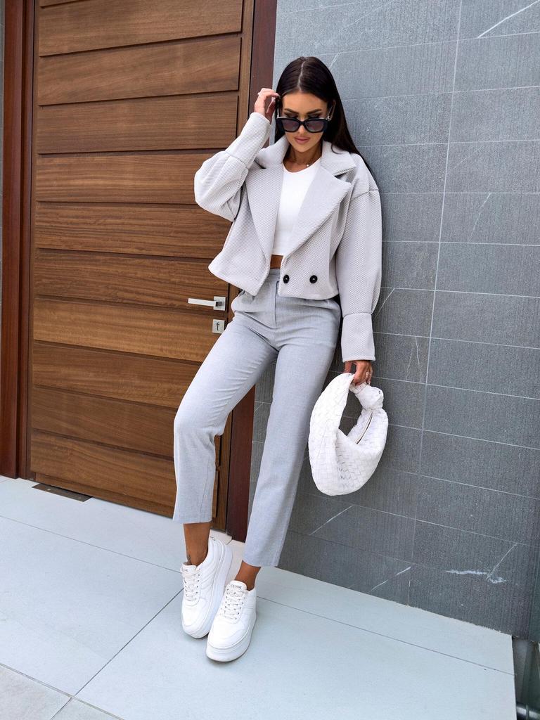 Women's Autumn/Winter 2024 Versatile Suit Collar Wool Jacket