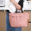 Insulated Lunch Bag Large Capacity Picnic Bento Tote Bag with Side Pocket Waterproof Leakproof Zipper Closure