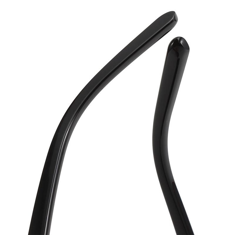 A Pair of Half Frame Cat Eye Sunglasses Small Frame Plain Face Personalized Street Po Sunglasses