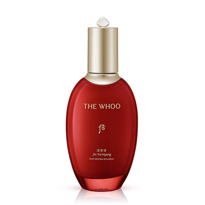 The History of Whoo Jin Yul Hyang Anti-Wrinkle Emulsion – Red Ginseng Moisturising, Lifting & Firming Herbal Skincare, Korean