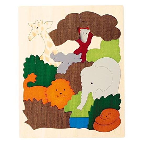 

George Luck Puzzle Double Puzzle Africa GL6520 Educational Toy