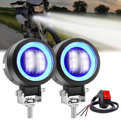 Ygmylandbb Motocyklové LED mlhové světlo, Kroužek chobotnice, 40W, Motocykl, Světlomet, Denní světlo, Reflektor, LED pracovní