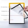 Matte Finish Magnetic Photo Frame PVC Photo Display Frame  Bulletin Board