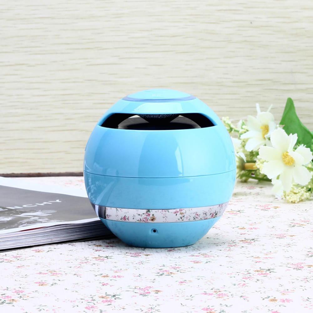 Wireless Colorful Ball Card Bluetooth Speaker Subwoofer Call Portable Outdoor Mini Speaker