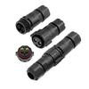 M28 Docking/Panel Type Industrial Grade Waterproof Aviation Plug 2/3/4/5/6pin Solderless/Welding Connectors M28 25A/35A/50A 300V