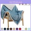 Luxurious Sherpa Flannel Fleece Blanket Soft Plush Warm Thickened Comfort