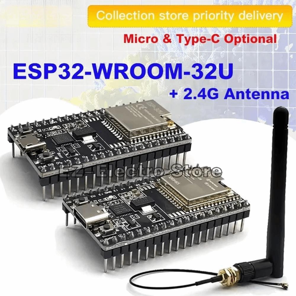 Bluetooth Module WROOM-32U Module WiFi Module Bluetooth Board DevKitC WiFi Board  Embedded Systems