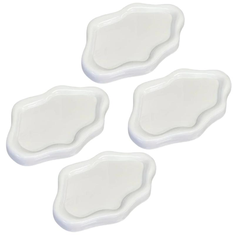 Cute Jewelry Tray Plastic Trinket Dish Vanity Organizer For Ring Earring Necklace Key Bowl Aesthetic Room Decor Desktop Storage