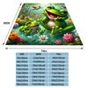 Happy Frogs Play Theme Soft Flannel Blankets,Warm Throw Blanket Comfortable Blanket for Picnic Beds Sofa Home Bedroom Cover Kids